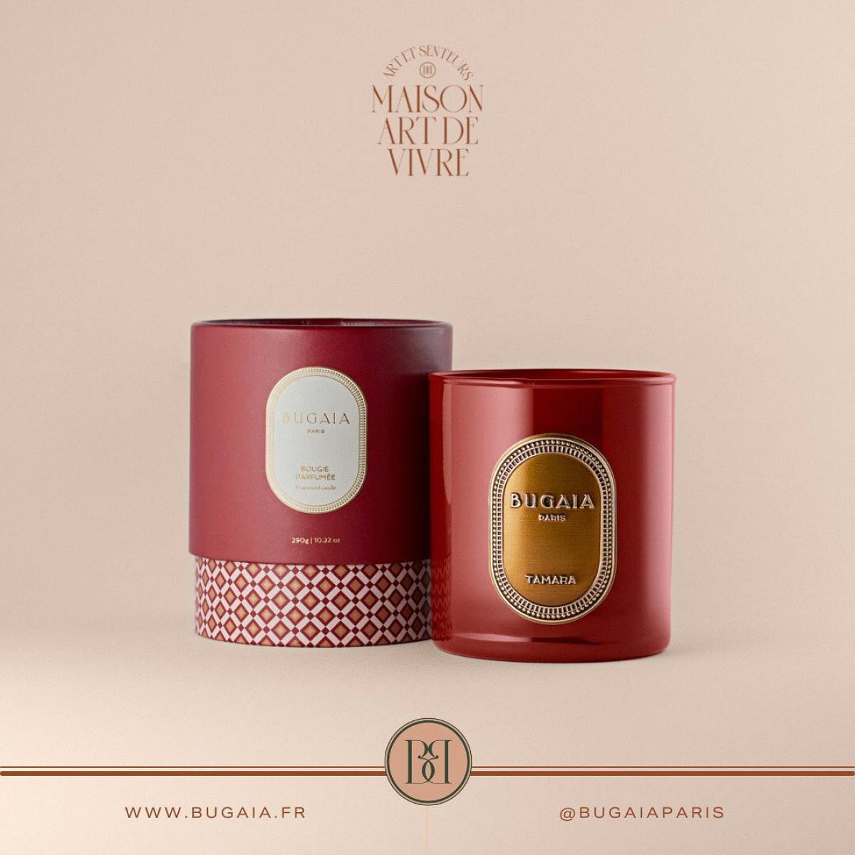 Bougie Parfumée Maison Bugaia