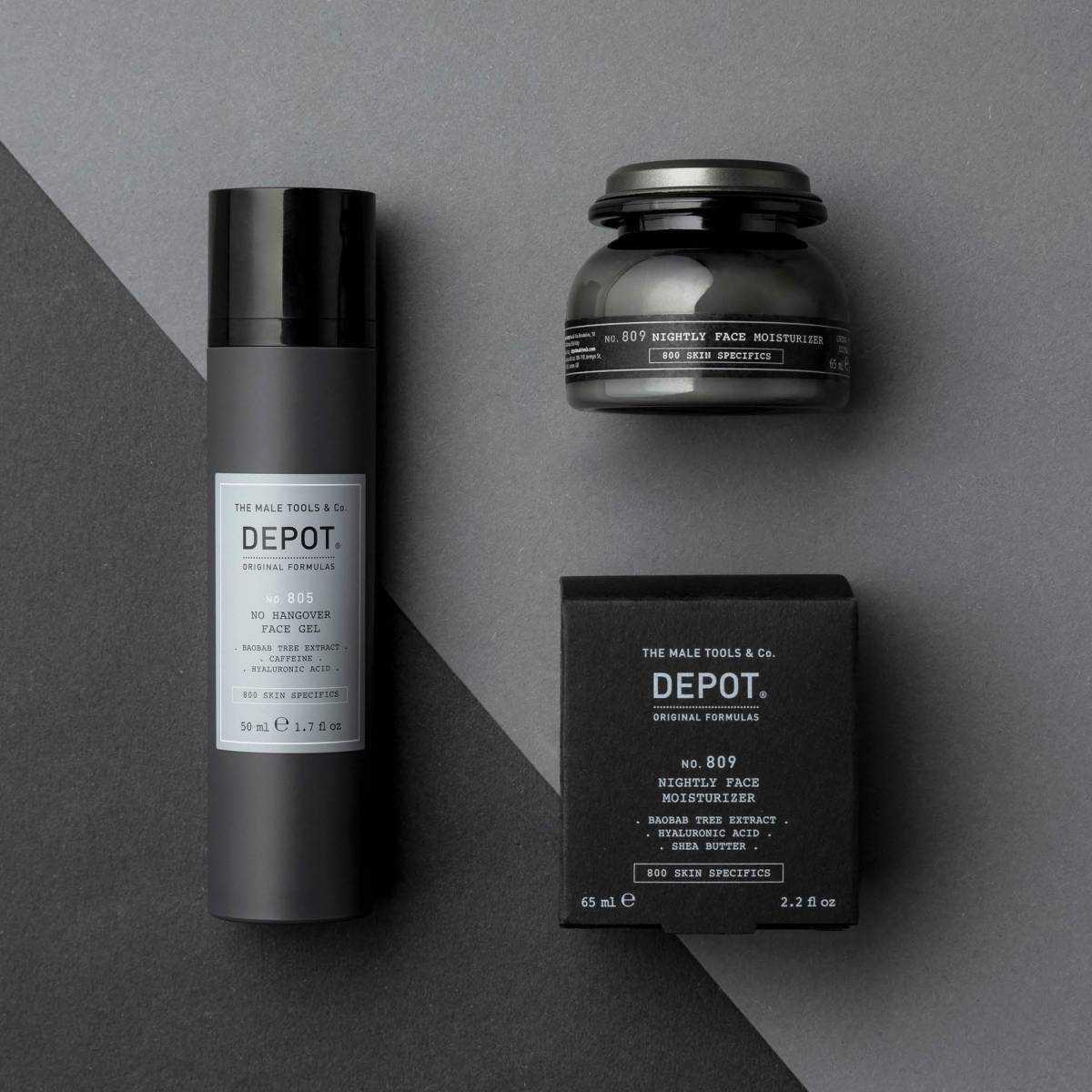 Gamme hydratante de la marque DEPOT dans votre salon BEAUTOPSY à Bordeaux