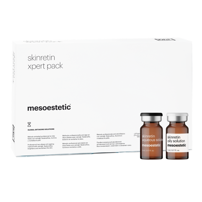 soin spécial homme Mesoestetic Bordeaux au rétinol