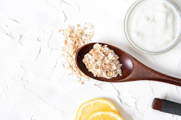 Gommages au sucre et huile pour la peau